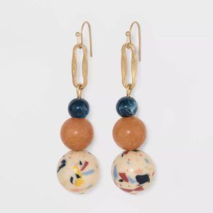Terrazzo Drop Earrings
